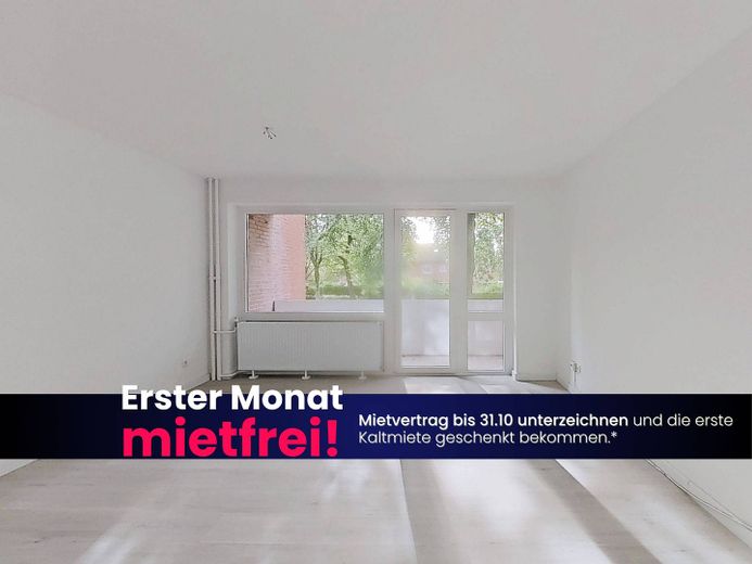 Entspannt ins Jahresende -Kaltmietfrei in den Herbst starten: Helle 4-Zimmer-Wohnung mit BALKON – Foto 1