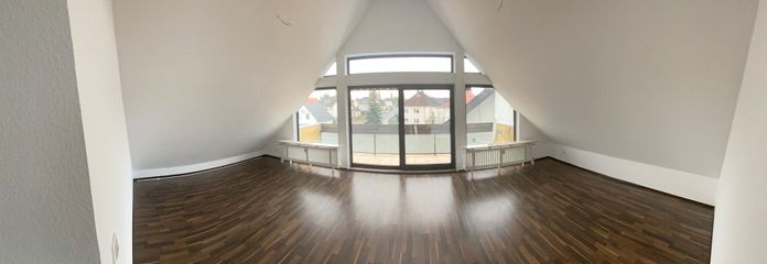 Exklusive lichtdurchflutet Penthouse-Wohnung | Mainhausen-Mainflingen – Wohnzimmer