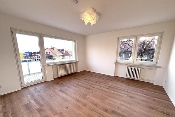 Frisch modernisierte 3-Zimmer-Wohnung mit Weitblick