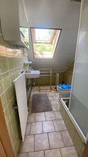 Dom dwurodzinny w wyjątkowej lokalizacji w Falkenstein w powiecie Donnersbergkreis na sprzedaż – Badezimmer m. Dusche