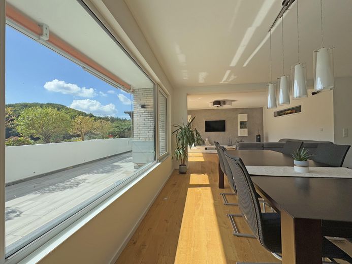 Essbereich und Süd-Terrasse