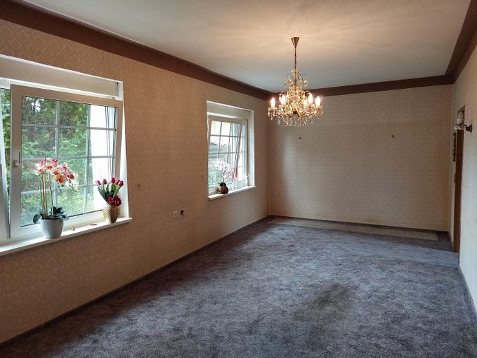 Casa unifamiliare indipendente su terreno di 753 m² + garage doppio, Berlino-Heinersdorf – Wohnzimmer