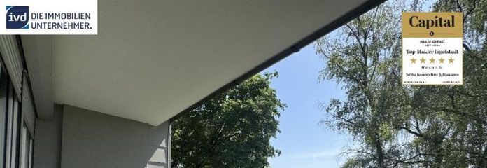 3 Zimmerwohnung mit traumhaften Ausblick - Natur und doch Stadtnahe in Kreut / Oberhausen bei Neuburg zu verkaufen - Ein Objekt von Ihrem Immobilienpartner SOWA Immobilien und Finanzen
