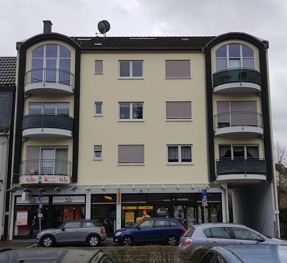 Vorderansicht des Objektes