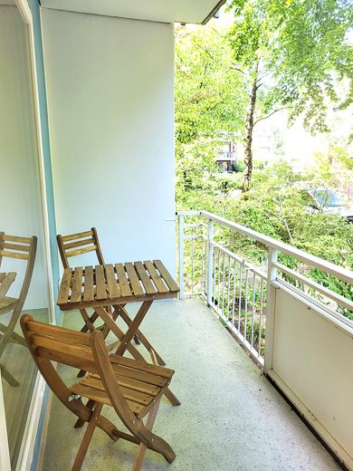 Wohnen auf Zeit: 2-Zimmer-Wohnung in Hamburg-Meiendorf – Balkon