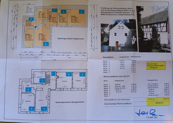 Großzügiges freistehendes Einfamilienhaus mit Garage in Rothenfurth – Foto 31
