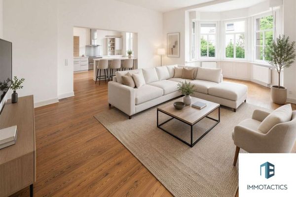 Historische Altbauwohnung mit großer Terrasse und besonderem Gestaltungspotenzial