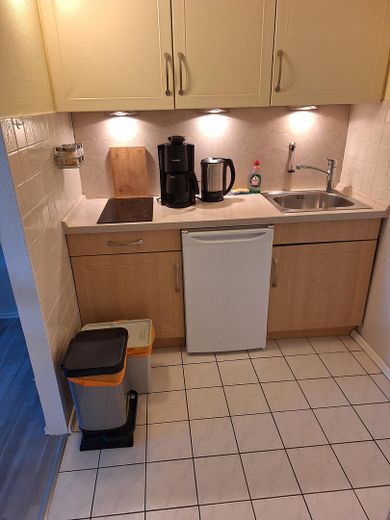 Ferienwohnung an der Ostsee in Schönberg-Holm.vom Eigentüme – Pantry-Küche