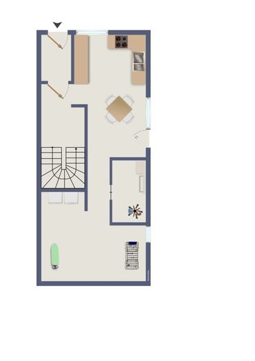 5 vermietete Reihenhäuser als Kapitalanlage in Hagen-Haspe (Provisionsfrei!) – EG