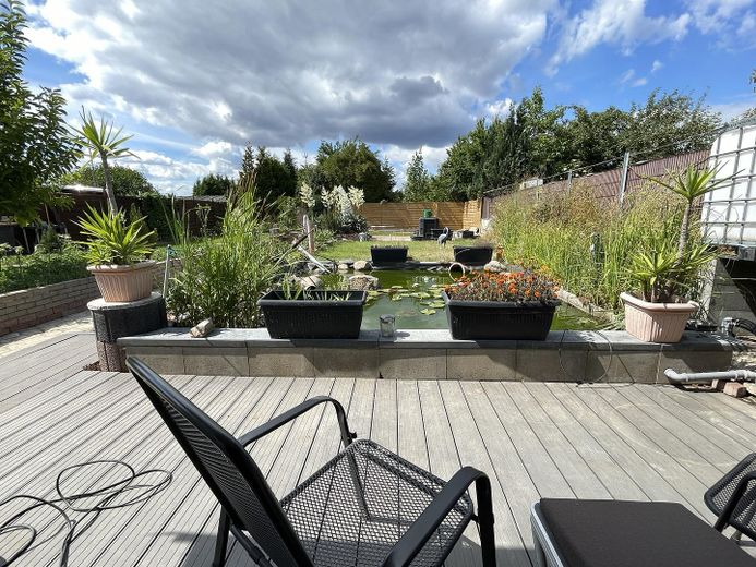 Gartenansicht ab Dachtertasse