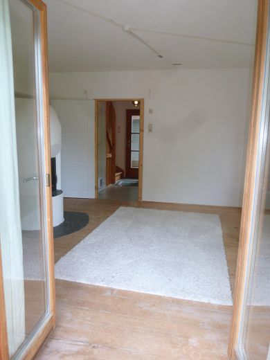 Wohnzimmer v. Terrasse aus