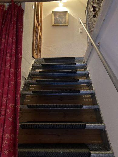 Treppe zum Dachzimmer