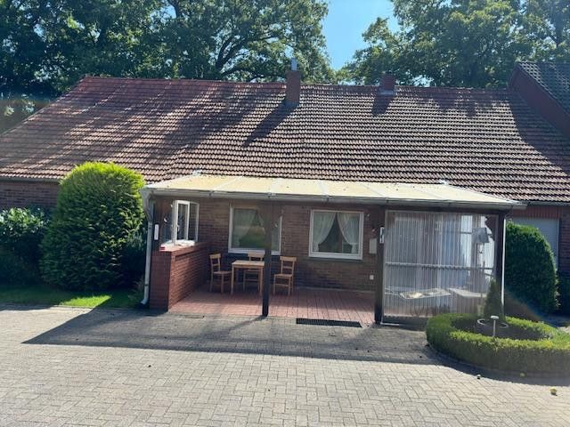 Bauernhaus Hofstelle zwischen Ladbergen und Greven 20 Minuten bis Münster – Terrasse am Altbau 