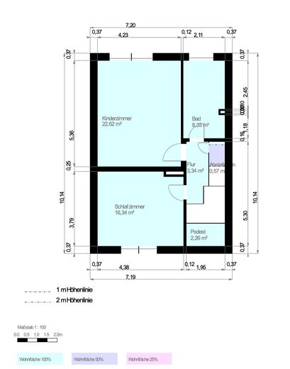 Einziehen statt renovieren – 160 m² Familienwohnen im Norden Bramfelds, nahe Wellingsbüttel – 1. Obergeschoss