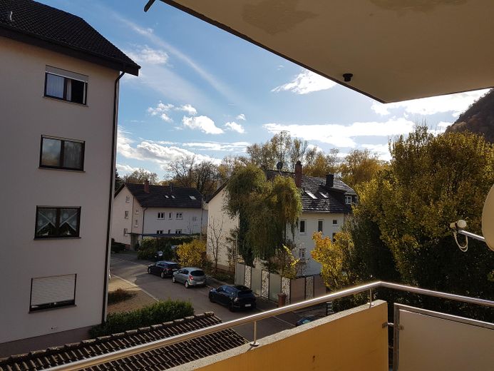 Blick vom Balkon