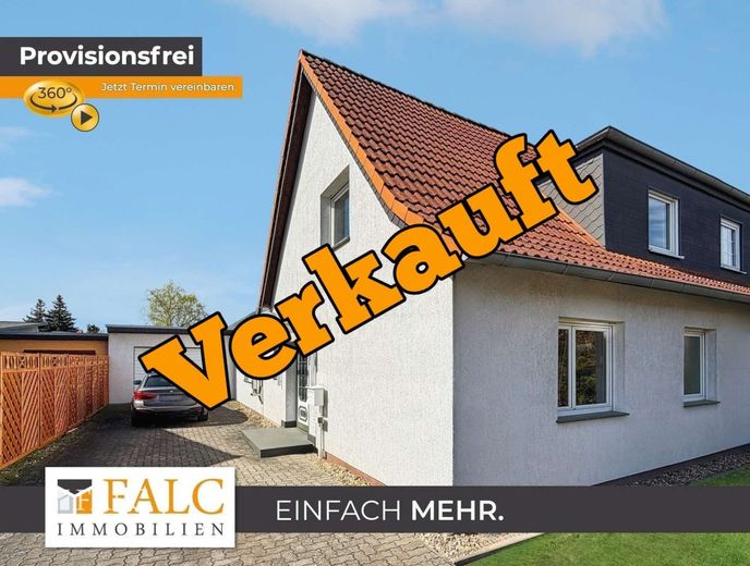 *Verk.* Attraktive Doppelhaushälfte in ruhiger Lage! – Ihr neues Zuhause!