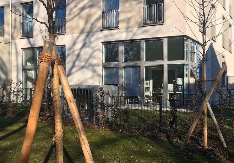 Außenansicht Gewerbeeinheit