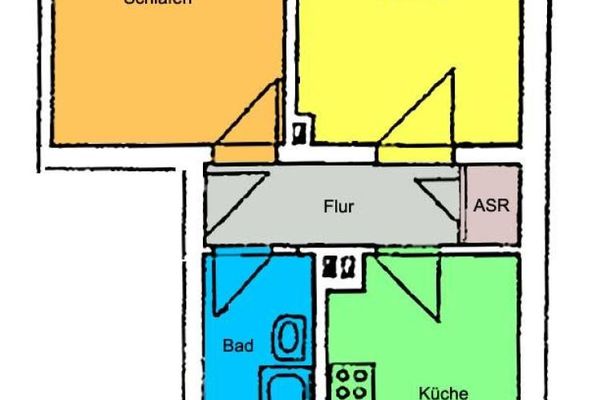 Ihr neuer Lieblingsplatz in ruhiger Umgebung! Tageslichtbad und separate Küche!