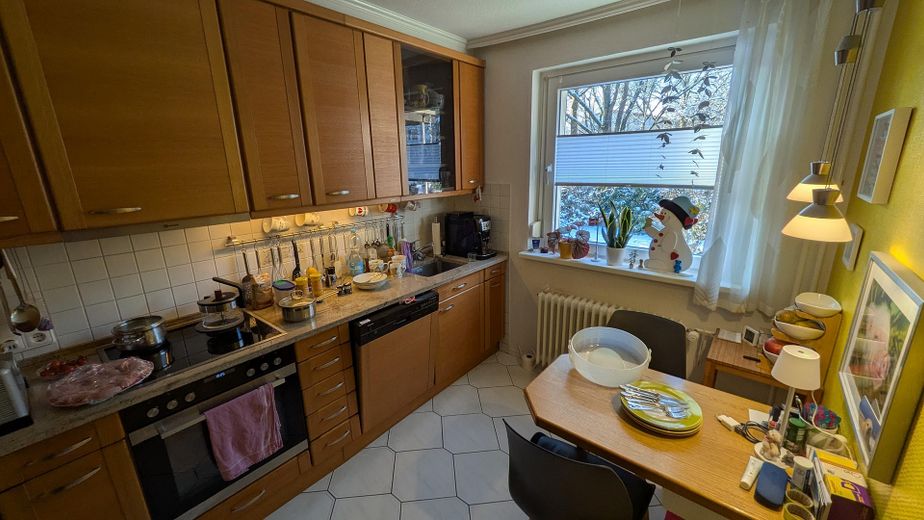 Well-maintained end-of-terrace house in a quiet cul-de-sac with garage – Küche