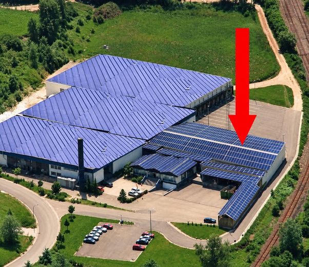 Capannone di stoccaggio e produzione di 1000m² nella zona industriale, 2,75 €/m² vicino a Saarbrücken (uffici opzionali) – Foto 1