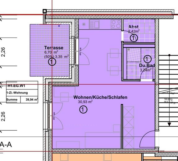 Wohnung Nr. 1
