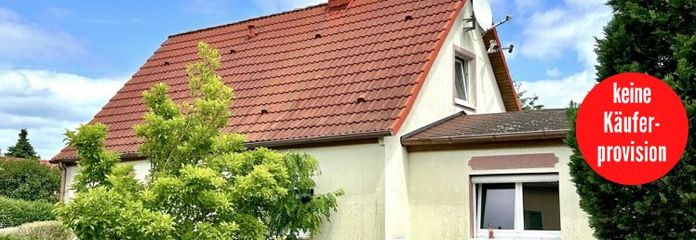 HORN IMMOBILIEN ++ RESERVIERT++Einfamilienhaus in Lebehn – Wohnen in Seenähe mit großem Grundstück