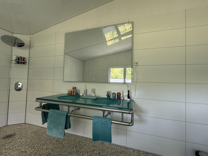 Immobile commerciale 2 capannoni 300 + 450 m² casa unifamiliare 188 m² – Bad 1