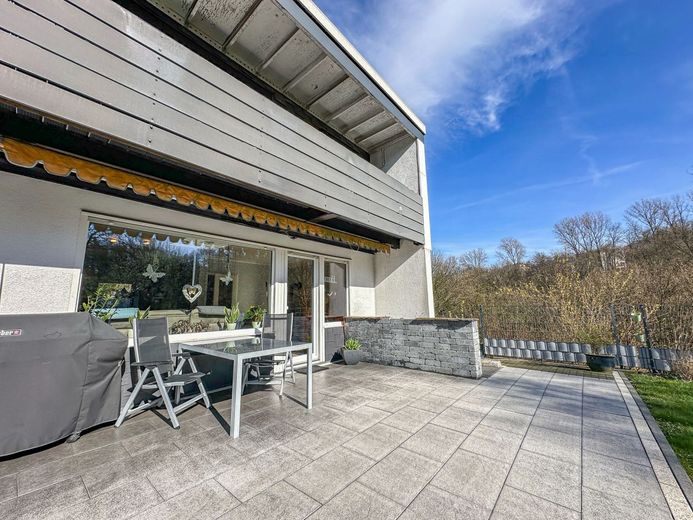 Wohlfühloase im Lenneper Reihenendhaus – Terrasse
