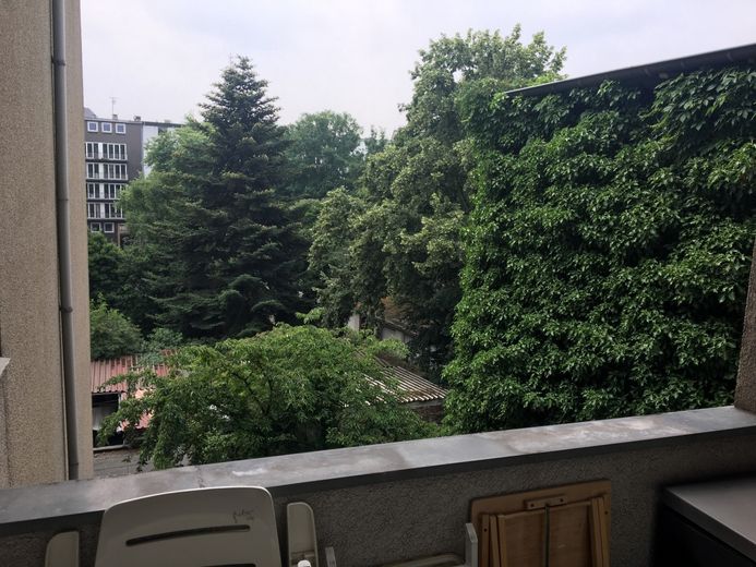 Ausblick Balkon