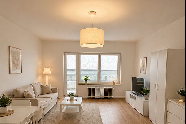 6% Rendite / Provisionsfrei / Kernsanierte 33qm1-Zimmer Wohnung mit Balkon