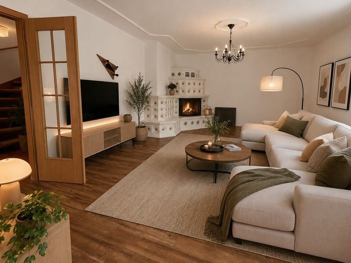 Wunderschönes Einfamilienhaus in ruhiger Wohnlage von Prenzlau – Wohnbereich Bild 1