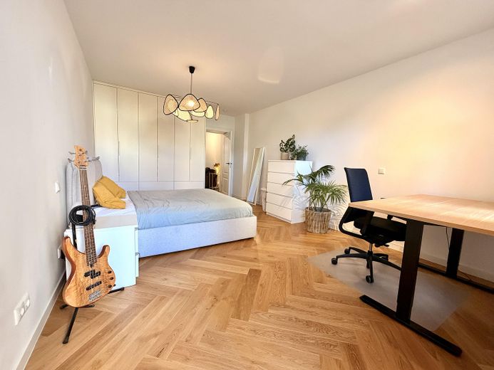 Sin comisión: Piso de 2 habitaciones renovado y amueblado en Friedrichshain (Boxhagener Kiez) – Bedroom 2