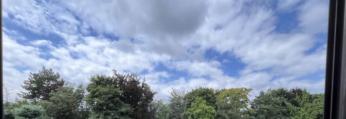 Ausblick Wohnzimmer 