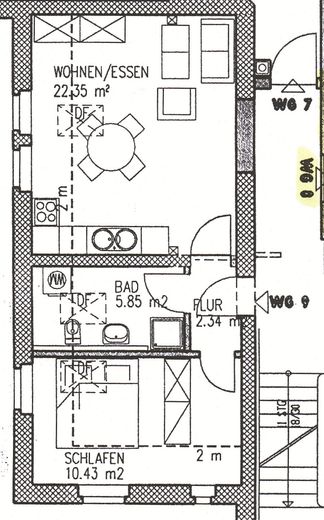 Attraktive Dachgeschosswohnung in charmanter Stadtvilla – Foto 5