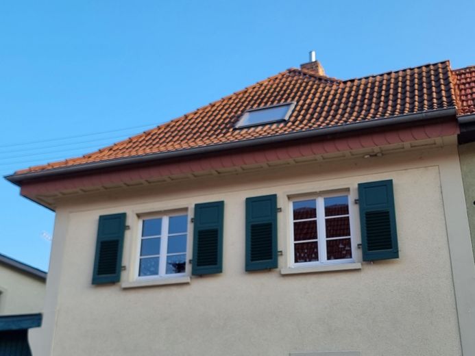 Obergeschoss mit Dachfläche