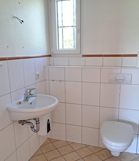 Schickes Gäste-WC mit Fenster