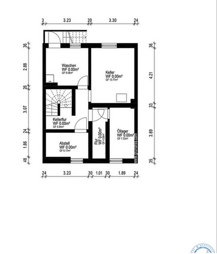 Großzügiges Reihenhaus frisch renoviert – sofort bezugsfrei - ohne Provision! – Grundriss Keller