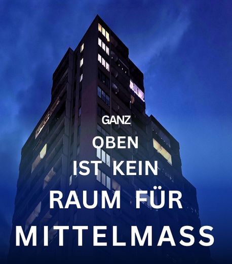 kein Raum für Mittelmaß
