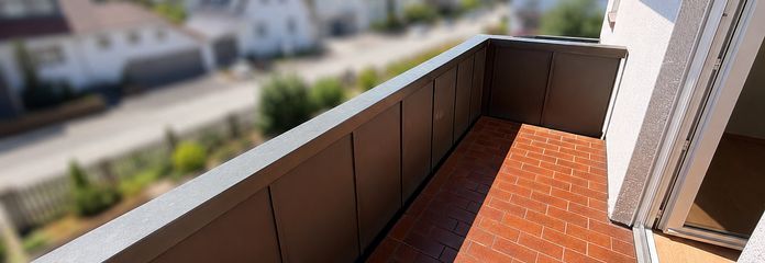 Salach/ab sofort: 3-ZKB-Whg. im 1. OG in 3FH, ruhig, zentral, gepflegt, Garten, Garage – Balkon südlich
