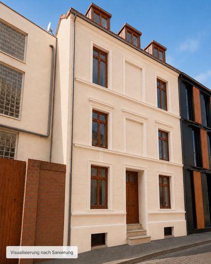 Sanierungsobjekt Bestlage Altstadt Wismar/Stadthaus - MFH/ KfW55 / KfW-Kredit mit 2% – Foto 1