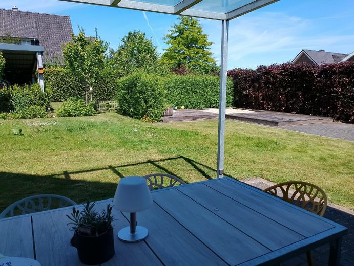 Blick auf den Garten