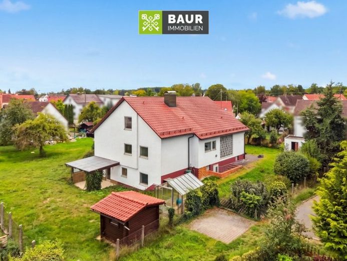 360° I SOFORT FREI! Freistehendes Einfamilienhaus mit Potenzial und großem Grundstück in Bibertal – Foto 1