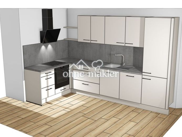 Prima occupazione dopo una ristrutturazione completa: appartamento di 2 locali con terrazza – Foto 1