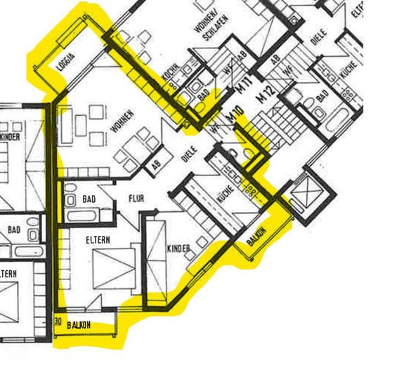 Lichtdurchfluteter Wohnkomfort in Uni-Bestlage – 90 m² mit 3 Balkonen & TG-Stellplatz – Grundriss