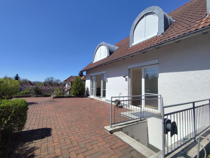 Einzigartiges Architektenhaus mit Aufzug, Panoramaterrasse und exklusivem Komfort in 95326 Kulmbach! – OG Terrasse