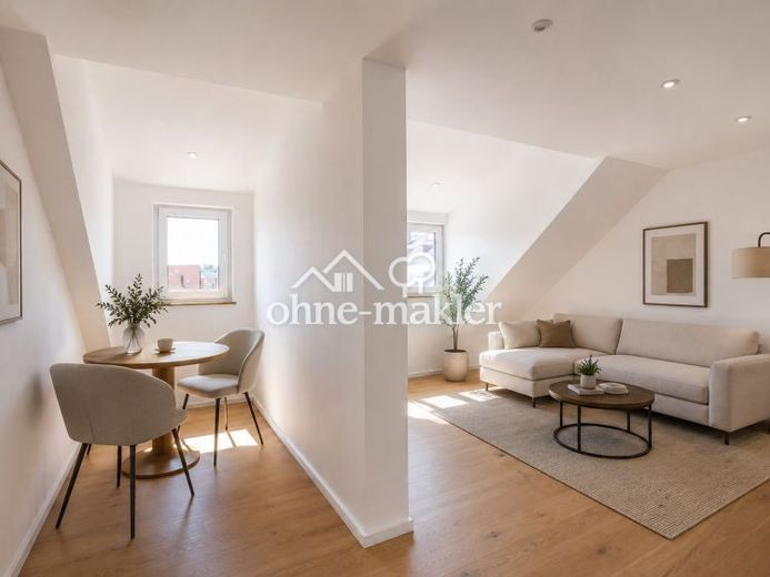 Piso de 2 habitaciones reformado con alta calidad | 47,5 m² | cocina nueva | sin comisión – Foto 1