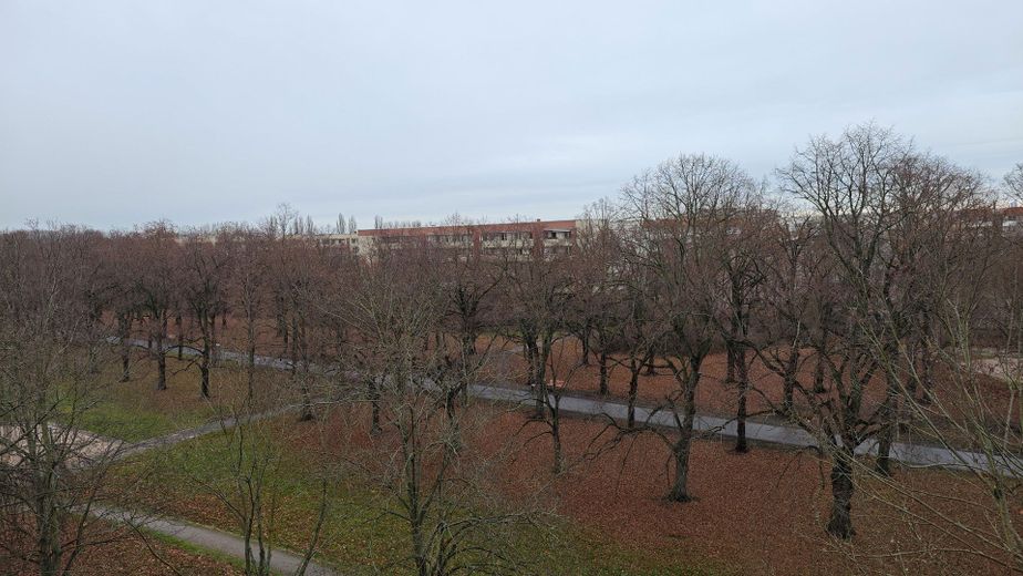 Blick vom Balkon