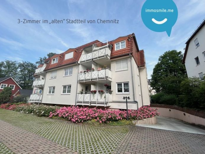 3 Zimmer • Eigentumswohnung • Altchemnitz • Balkon • Tiefgaragenstellplatz • schöne Lage • vermietet – Foto 1