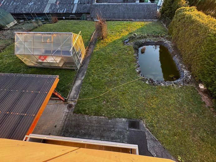 Garten Balkonsicht