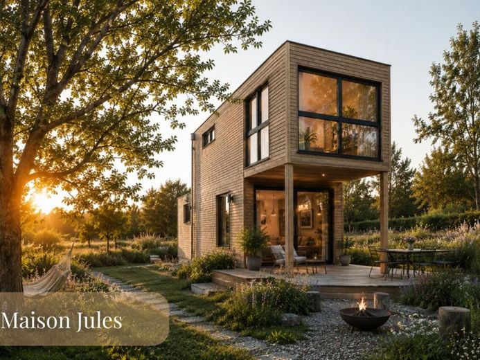 Maison Jules – stilvolles Tiny House mit 42 m² Wohnfläche | Made in Germany – Foto 1